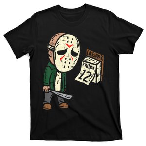 Friday 13th Funny Halloween Horror Movie Humor Party Crazy T-Shirt