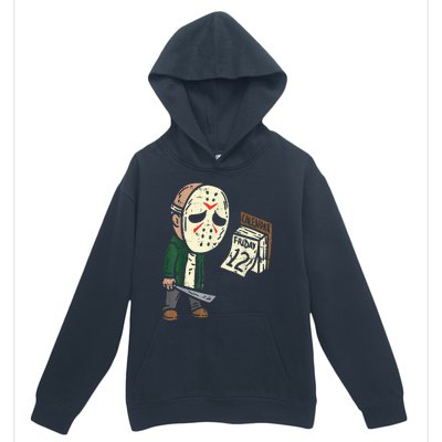 Friday 13th Funny Halloween Horror Movie Humor Party Crazy Urban Pullover Hoodie