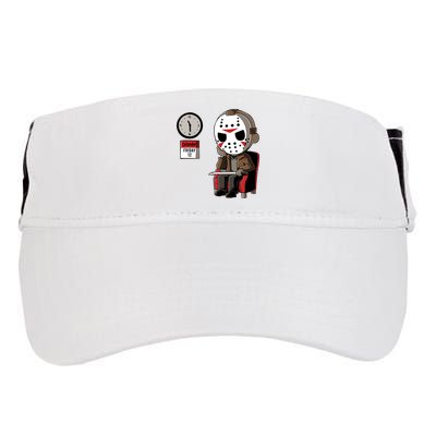 Friday 12th Funny Halloween Horror Movie Humor Adult Drive Performance Visor