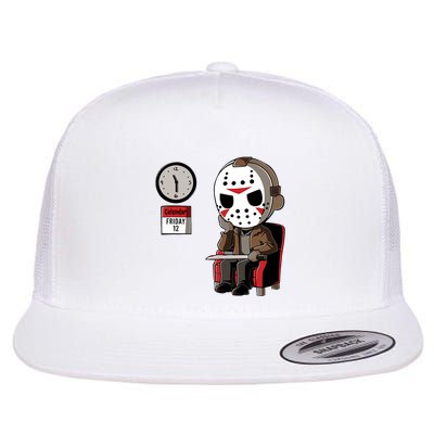 Friday 12th Funny Halloween Horror Movie Humor Flatbill Hat