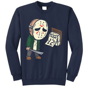 Friday 12th Funny Halloween Horror Movie Humor Sweatshirt