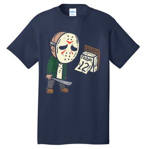 Friday 12th Funny Halloween Horror Movie Humor Tall T-Shirt