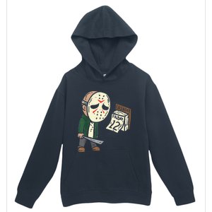 Friday 12th Funny Halloween Horror Movie Humor Urban Pullover Hoodie