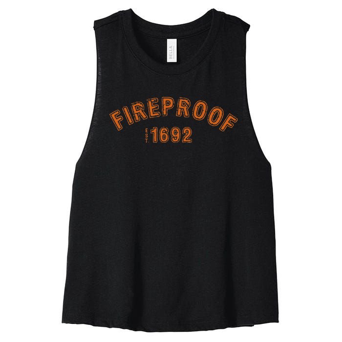 Fireproof 1692 Women's Racerback Cropped Tank