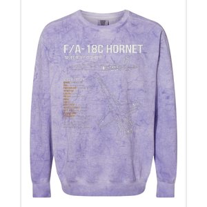 Fa 18 Hornet Colorblast Crewneck Sweatshirt