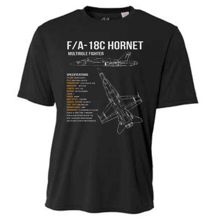 Fa 18 Hornet Cooling Performance Crew T-Shirt