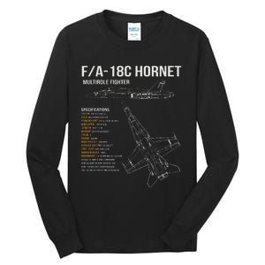 Fa 18 Hornet Tall Long Sleeve T-Shirt