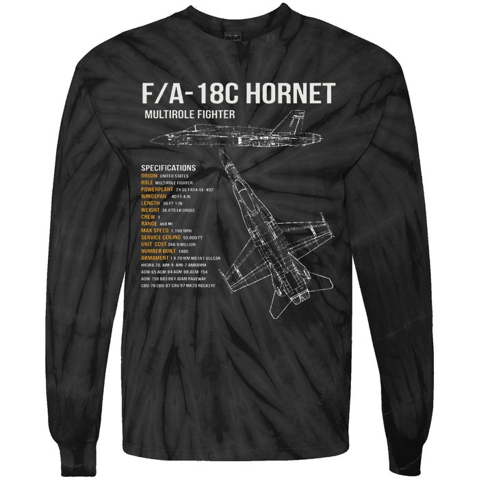 Fa 18 Hornet Tie-Dye Long Sleeve Shirt