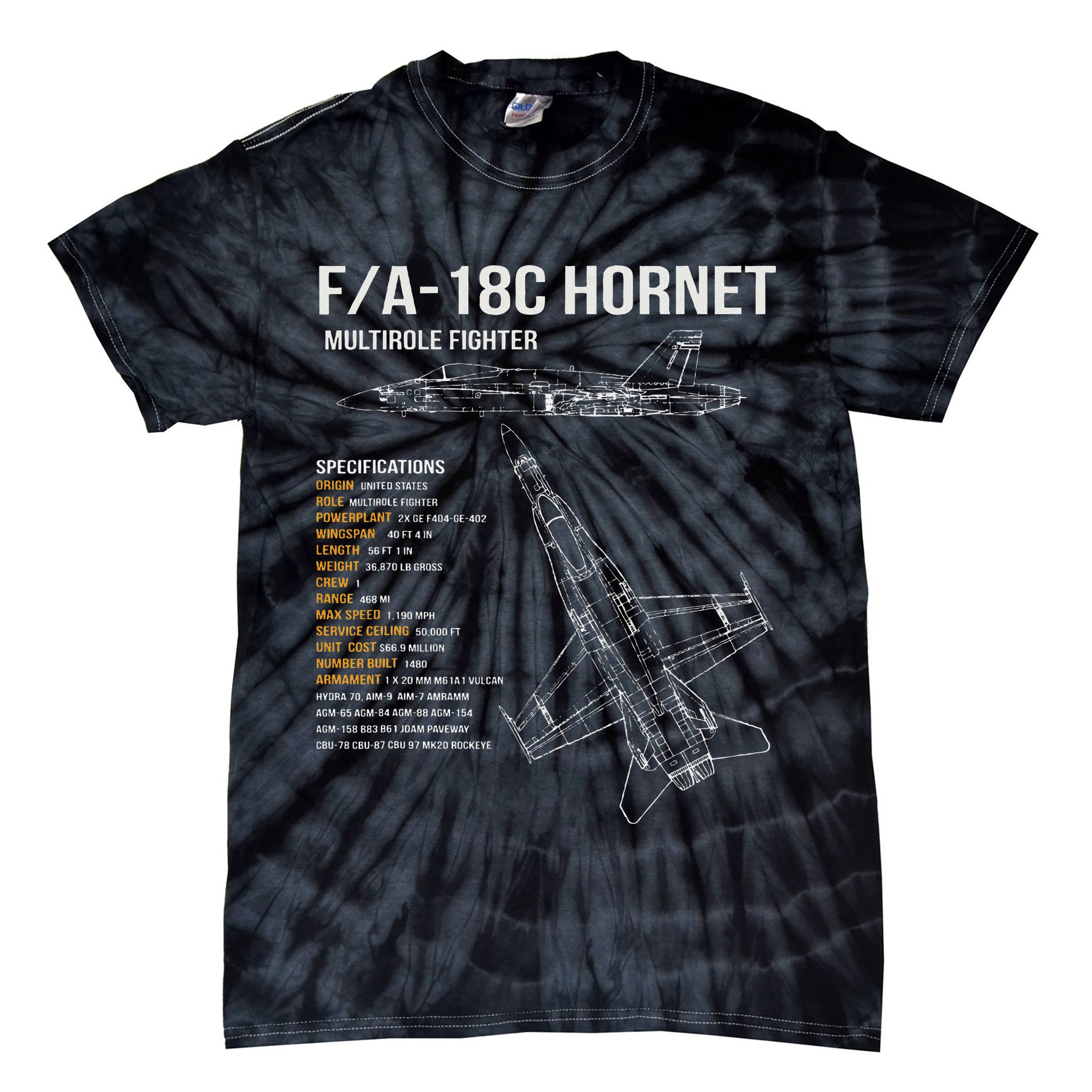 Fa 18 Hornet Tie-Dye T-Shirt