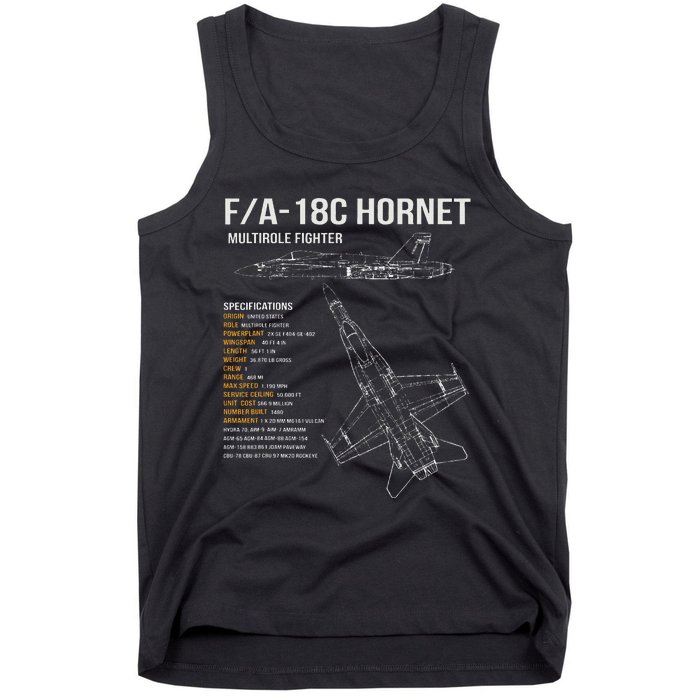 Fa 18 Hornet Tank Top