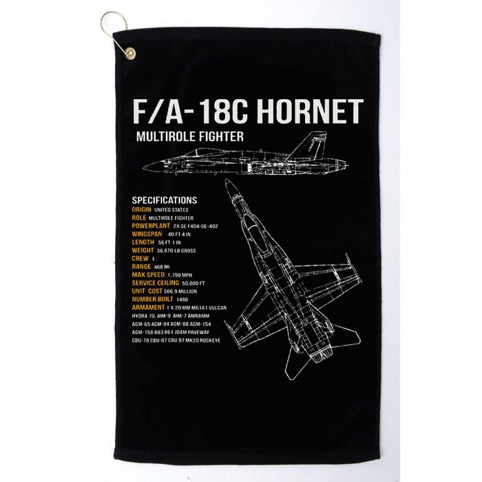 Fa 18 Hornet Golf Towel