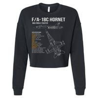 Fa 18 Hornet Cropped Pullover Crew