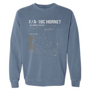 Fa 18 Hornet Garment-Dyed Sweatshirt