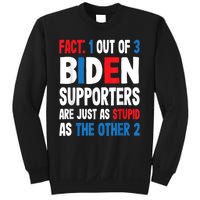 Fact: 1 Out Of 3 Biden Supporters Are As Stupid As The Other 2 Sweatshirt