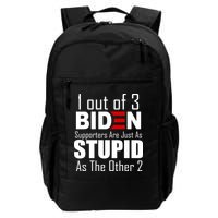 Funny 1 Out Of 3 Biden Supporters Are Just As The Other 2 Backpack