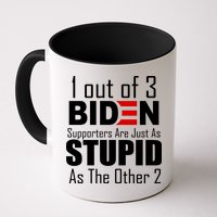 Funny 1 Out Of 3 Biden Supporters Are Just As The Other 2 Mug