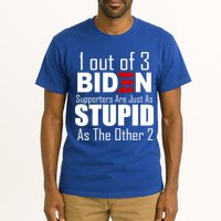 Funny 1 Out Of 3 Biden Supporters Are Just As The Other 2 Tall T-Shirt