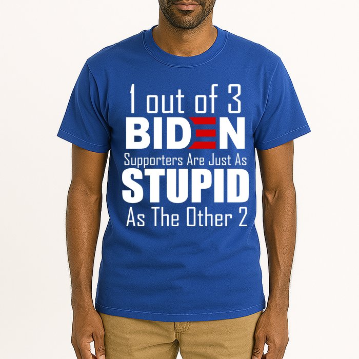 Funny 1 Out Of 3 Biden Supporters Are Just As The Other 2 Tall T-Shirt