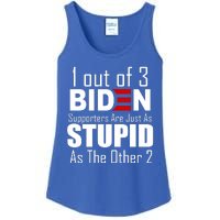 Funny 1 Out Of 3 Biden Supporters Are Just As The Other 2 Ladies Essential Tank