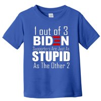 Funny 1 Out Of 3 Biden Supporters Are Just As The Other 2 Toddler T-Shirt