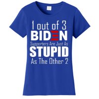 Funny 1 Out Of 3 Biden Supporters Are Just As The Other 2 Women's T-Shirt