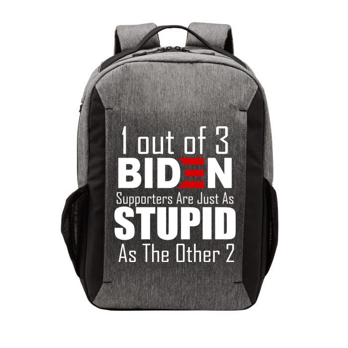Funny 1 Out Of 3 Biden Supporters Are Just As The Other 2 Vector Backpack