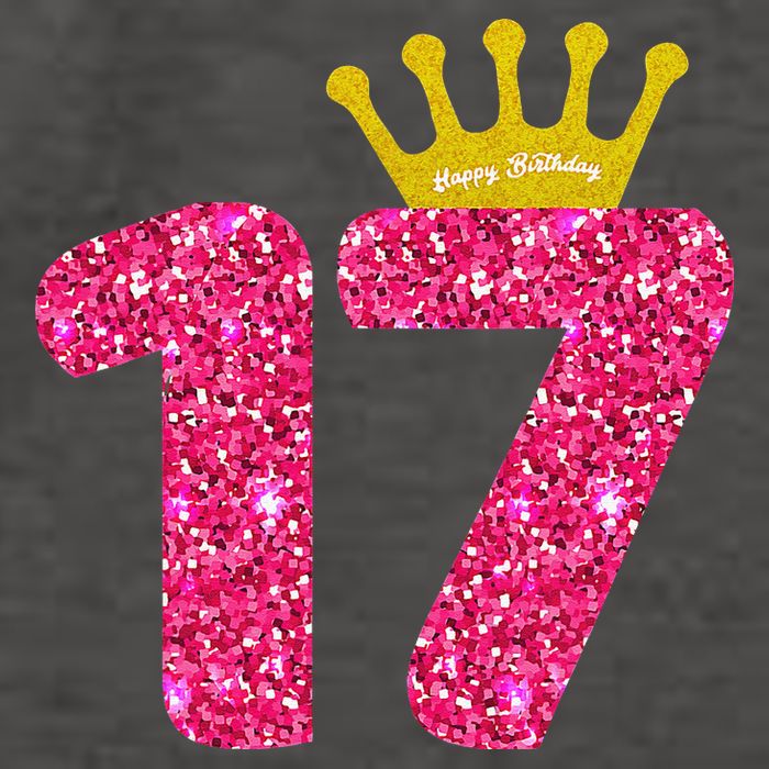 Funny 17th Party Number 17 Year Old 17th Birthday Vector Backpack