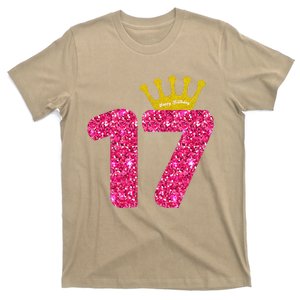 Funny 17th Party Number 17 Year Old 17th Birthday T-Shirt