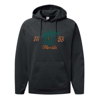 Florida 1853 (Rough) Performance Fleece Hoodie