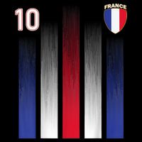 France 10 Soccer Jersey France Football Fan Soccer Impact Tech Backpack