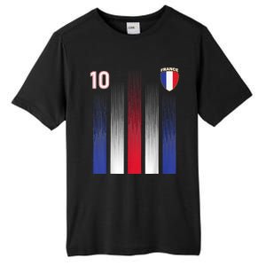 France 10 Soccer Jersey France Football Fan Soccer Tall Fusion ChromaSoft Performance T-Shirt