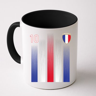 France 10 Soccer Jersey France Football Fan Soccer Mug