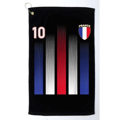 France 10 Soccer Jersey France Football Fan Soccer Golf Towel