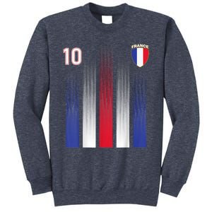 France 10 Soccer Jersey France Football Fan Soccer Sweatshirt