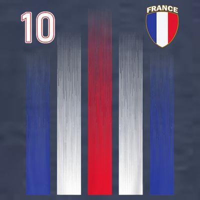 France 10 Soccer Jersey France Football Fan Soccer T-Shirt