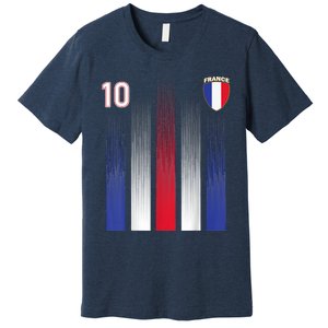 France 10 Soccer Jersey France Football Fan Soccer Premium T-Shirt