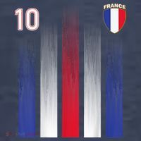 France 10 Soccer Jersey France Football Fan Soccer Premium T-Shirt