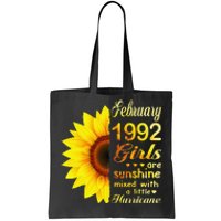 Februarys 1992 Sunflower 31st Birthday Tote Bag