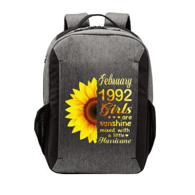 Februarys 1992 Sunflower 31st Birthday Vector Backpack