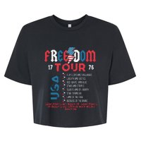 Freedom 1776 Sometime We Rock It Bella+Canvas Jersey Crop Tee