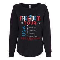 Freedom 1776 Sometime We Rock It Womens California Wash Sweatshirt