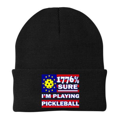 Funny 1776 Sure IM Playing Pickleball Beanie