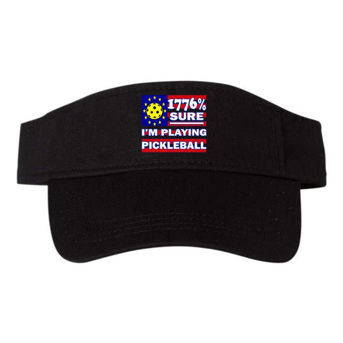 Funny 1776 Sure IM Playing Pickleball Visor