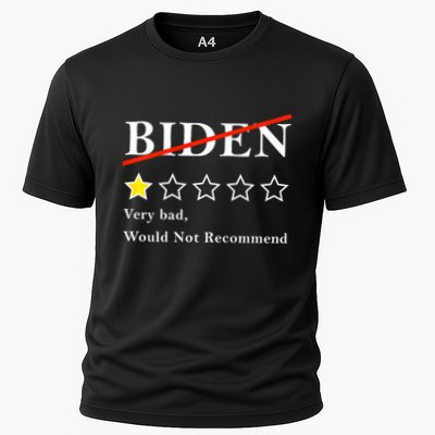 Funny 1 Star Anti Biden Very Bad Would Not Recommend Performance Shirt