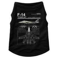 F 14 Tomcat Fighter Jet Diagram Graphic Doggie Tank