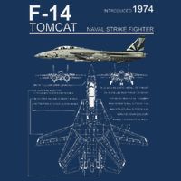 F 14 Tomcat Fighter Jet Diagram Graphic Infant Baby Jersey Bodysuit