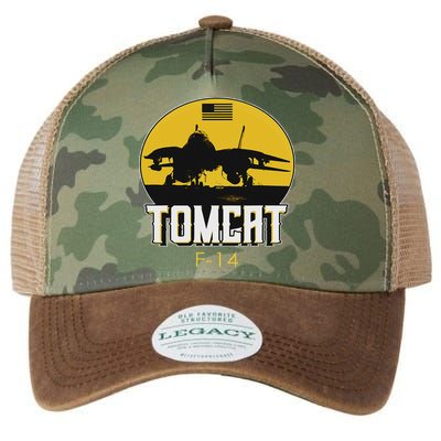 F 14 Tomcat Fighter Jet Legacy Tie Dye Trucker Hat