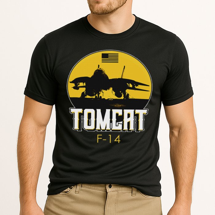 F 14 Tomcat Fighter Jet Performance Shirt