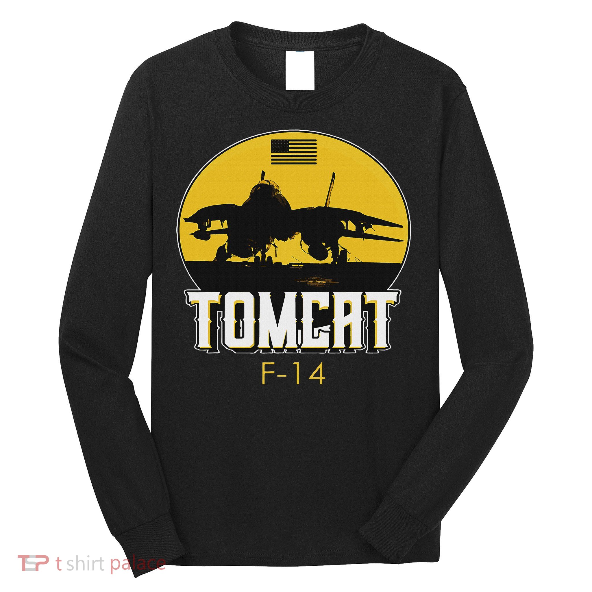 F 14 Tomcat Fighter Jet Long Sleeve Shirt