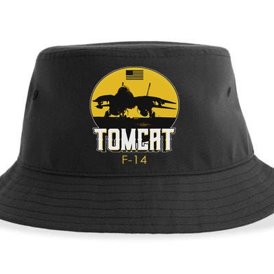 F 14 Tomcat Fighter Jet Sustainable Bucket Hat